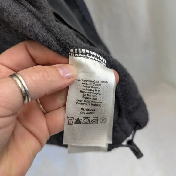 Columbia Sportswear Gray zip up fleece jacket, like new, women's size small O12 - Picture 4 of 11